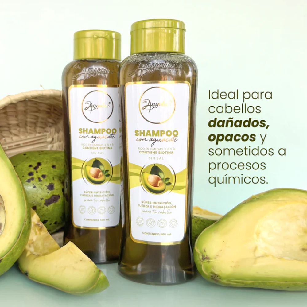 Anyeluz Shampoo with Avocado 500mL