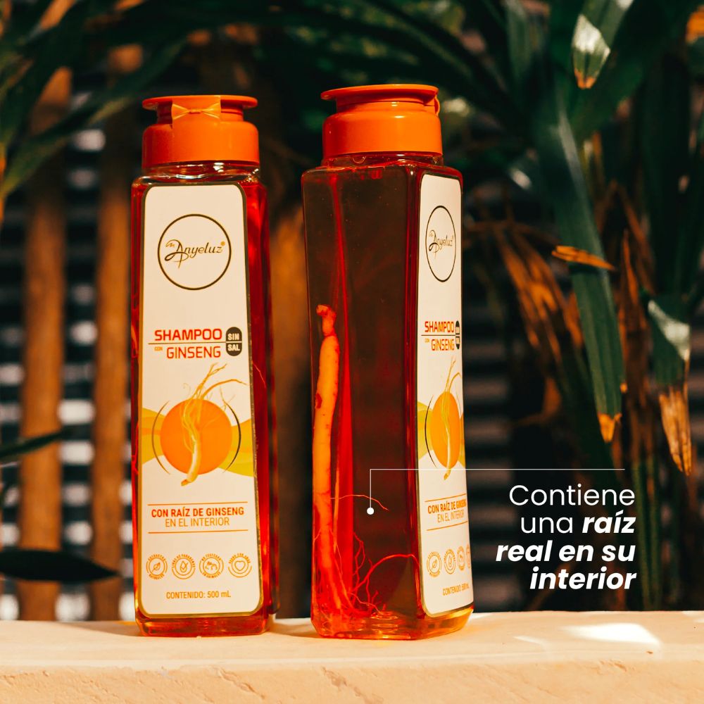 Anyeluz Shampoo con Ginseng Y Anyeluz Acondicionador con Ginseng (2 Pack)