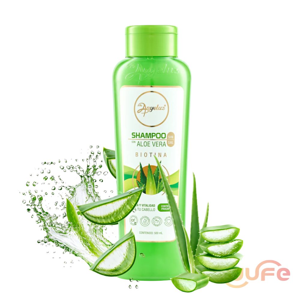 Anyeluz Shampoo de Aloe Vera 500mL