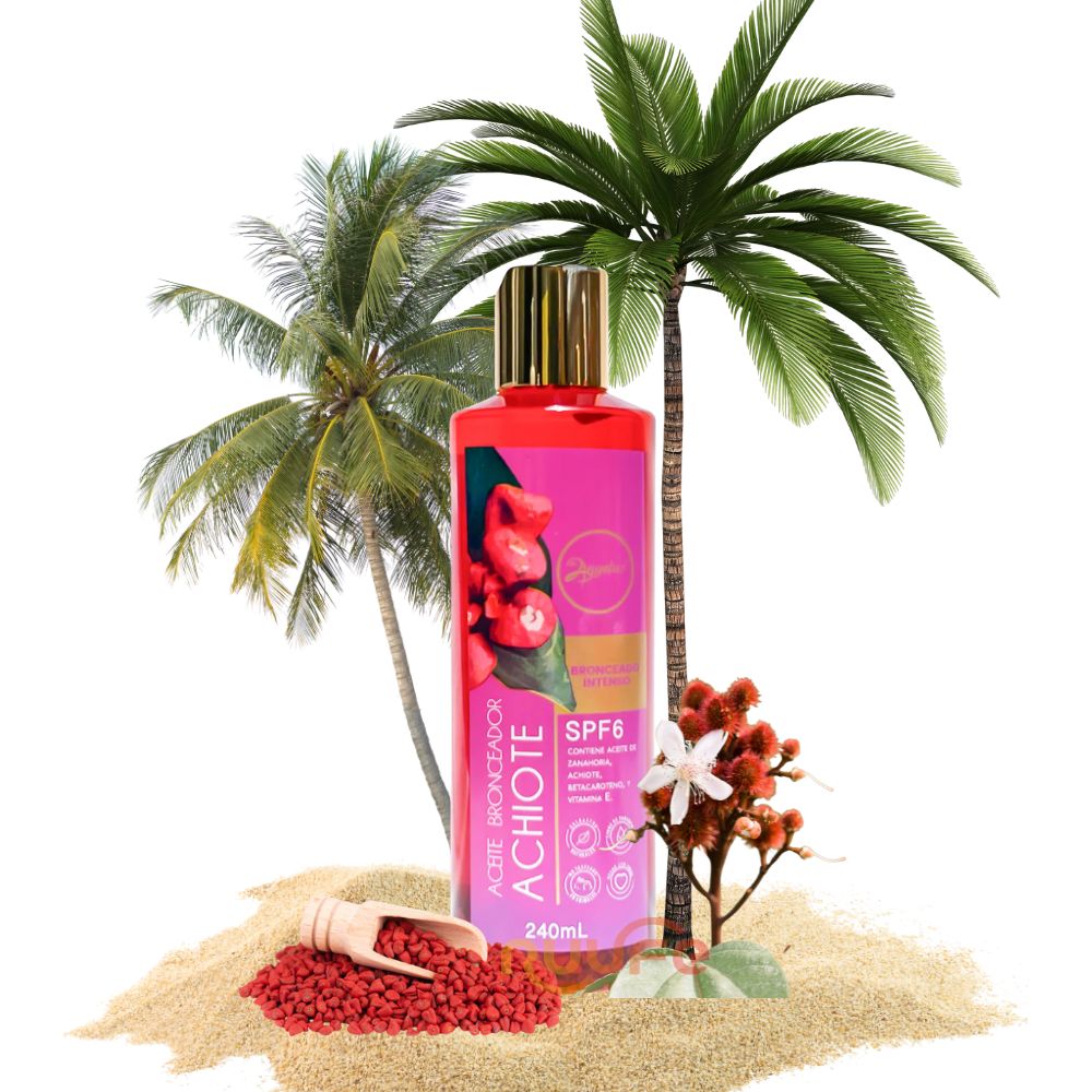 Anyeluz Aceite Bronceador de Achiote 240mL