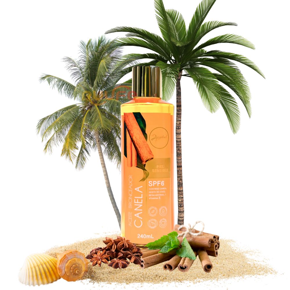 Anyeluz Cinnamon Tanning Oil 240mL