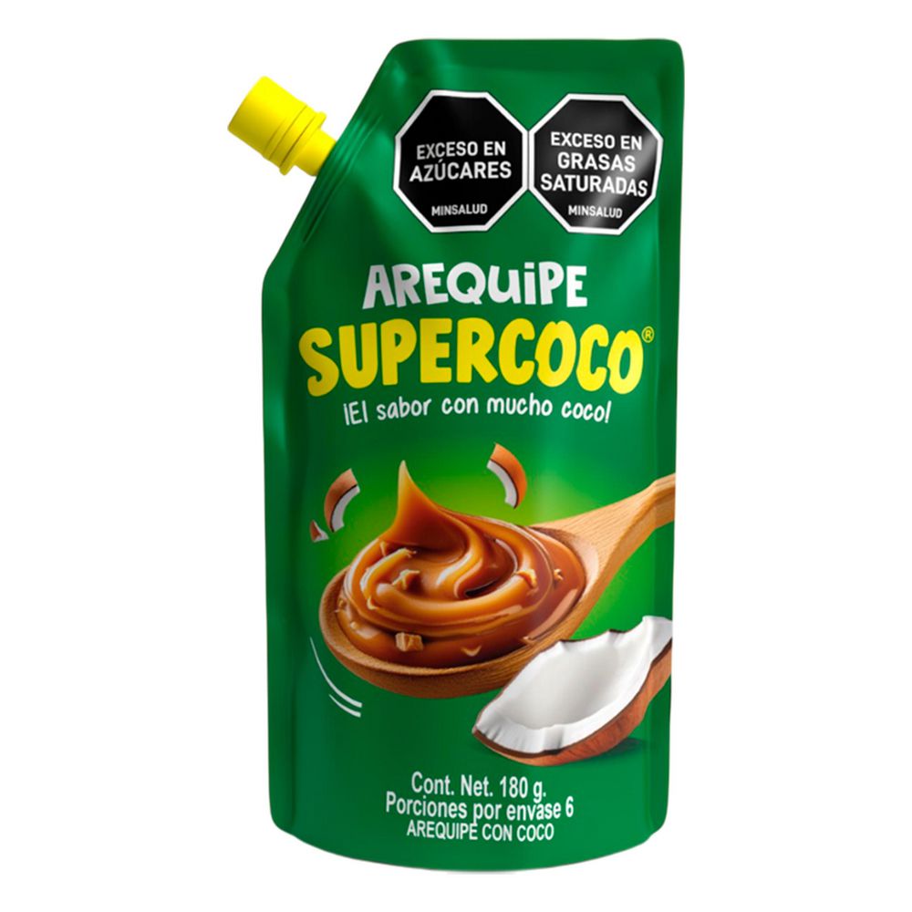 Arequipe SUPERCOCO doy pack 180gr