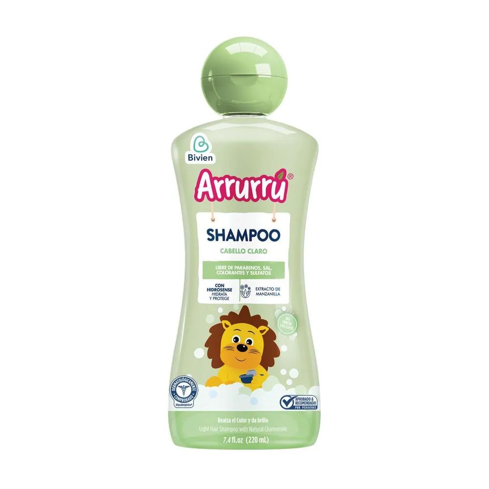 ARRURRU Shampoo Bebe CABELLO CLARO 220ml