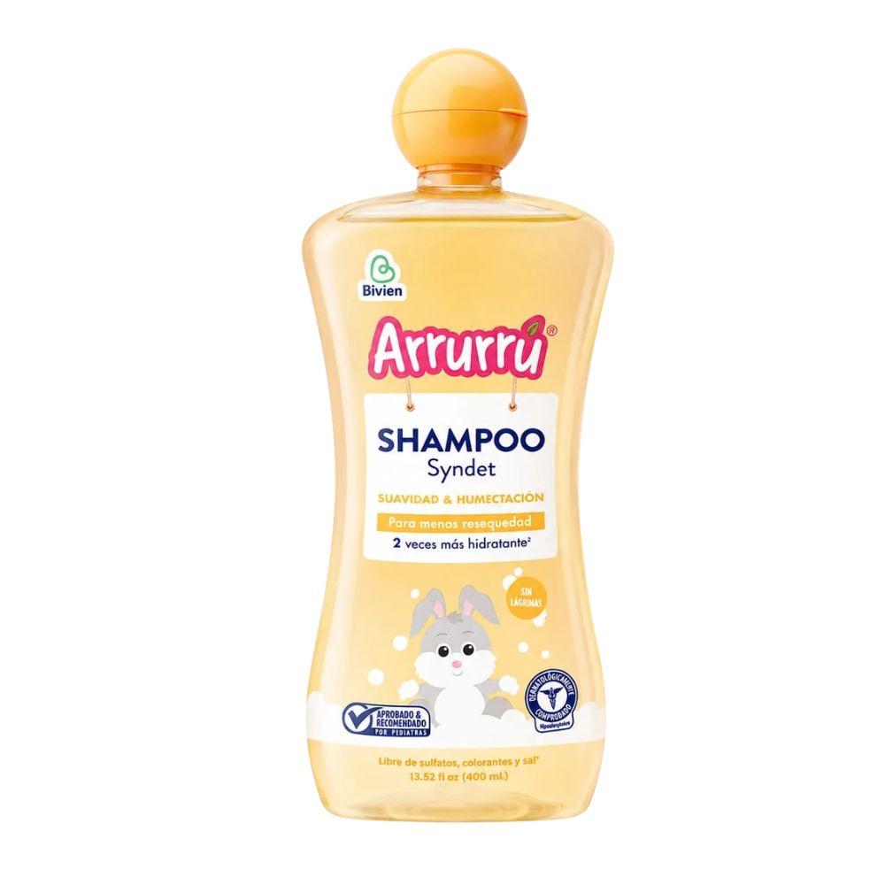 Arrurru Shampoo Suavidad Y Humectacion Syndet Frasco x 400ml