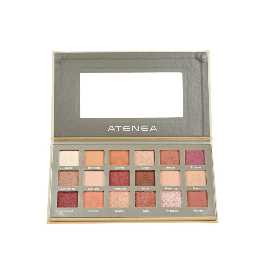ATENEA PALETA DE SOMBRAS 18 TONOS ART DECO