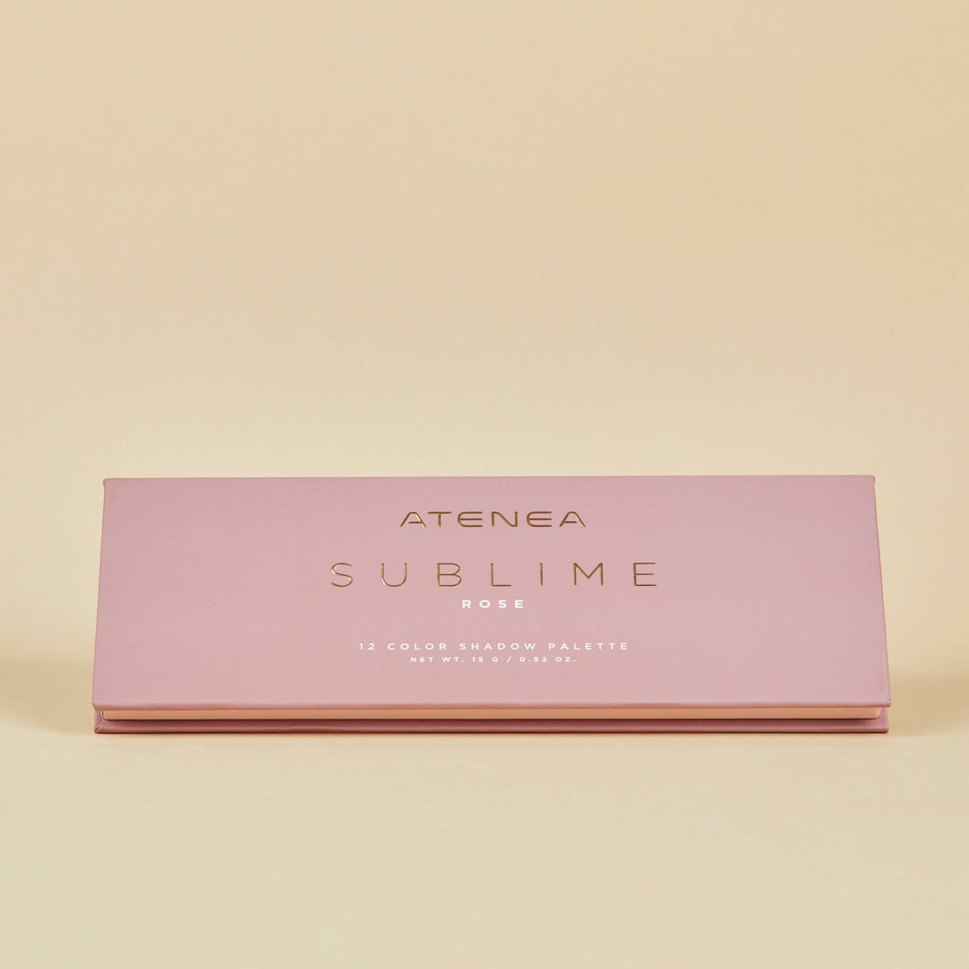 ATENEA ROSE EYESHADOW PALETTE 12 SUBLIME TONES