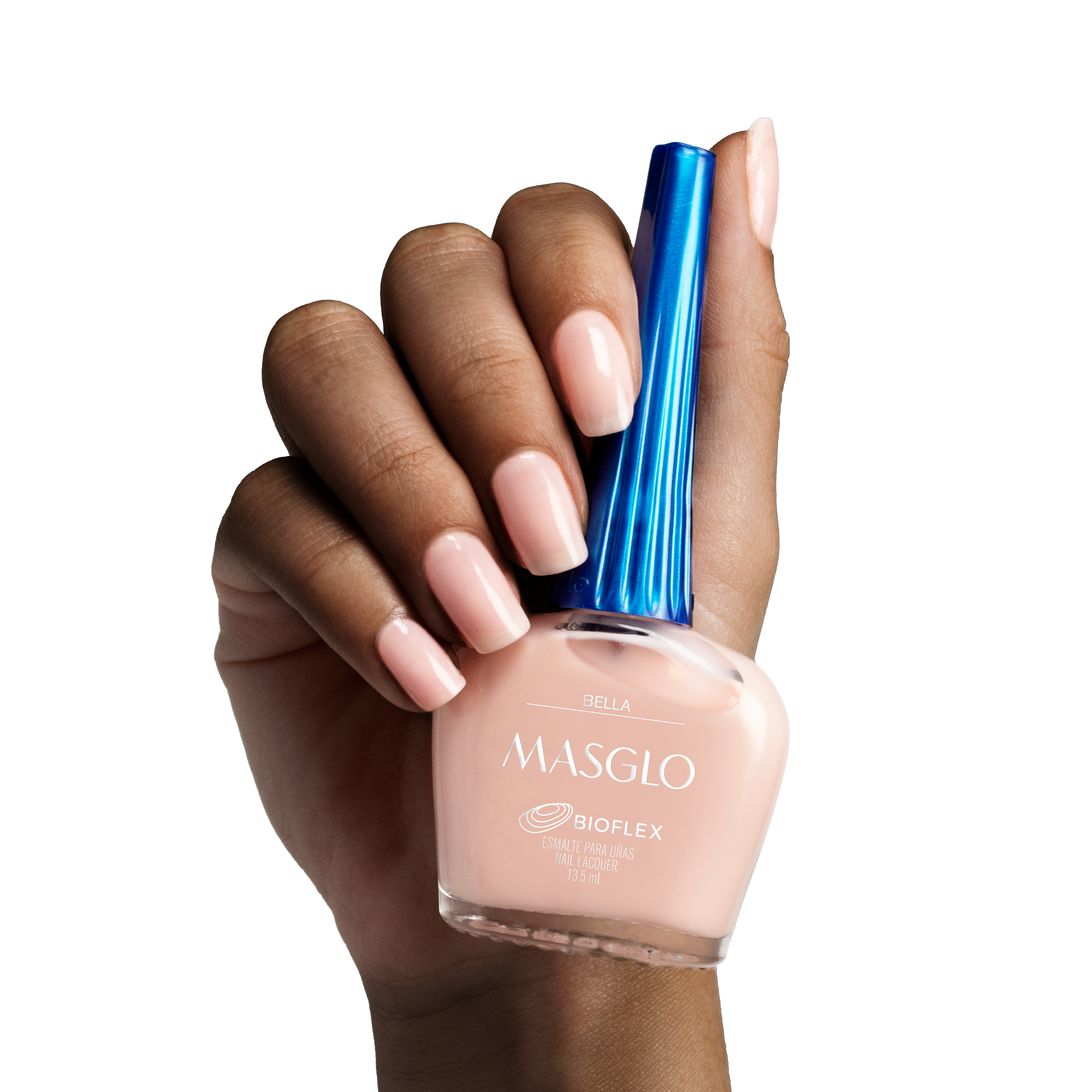 BELLA - ESMALTE TRADICIONAL TRASLUCIDO MASGLO 13,5 ML - GAMA ROSADO