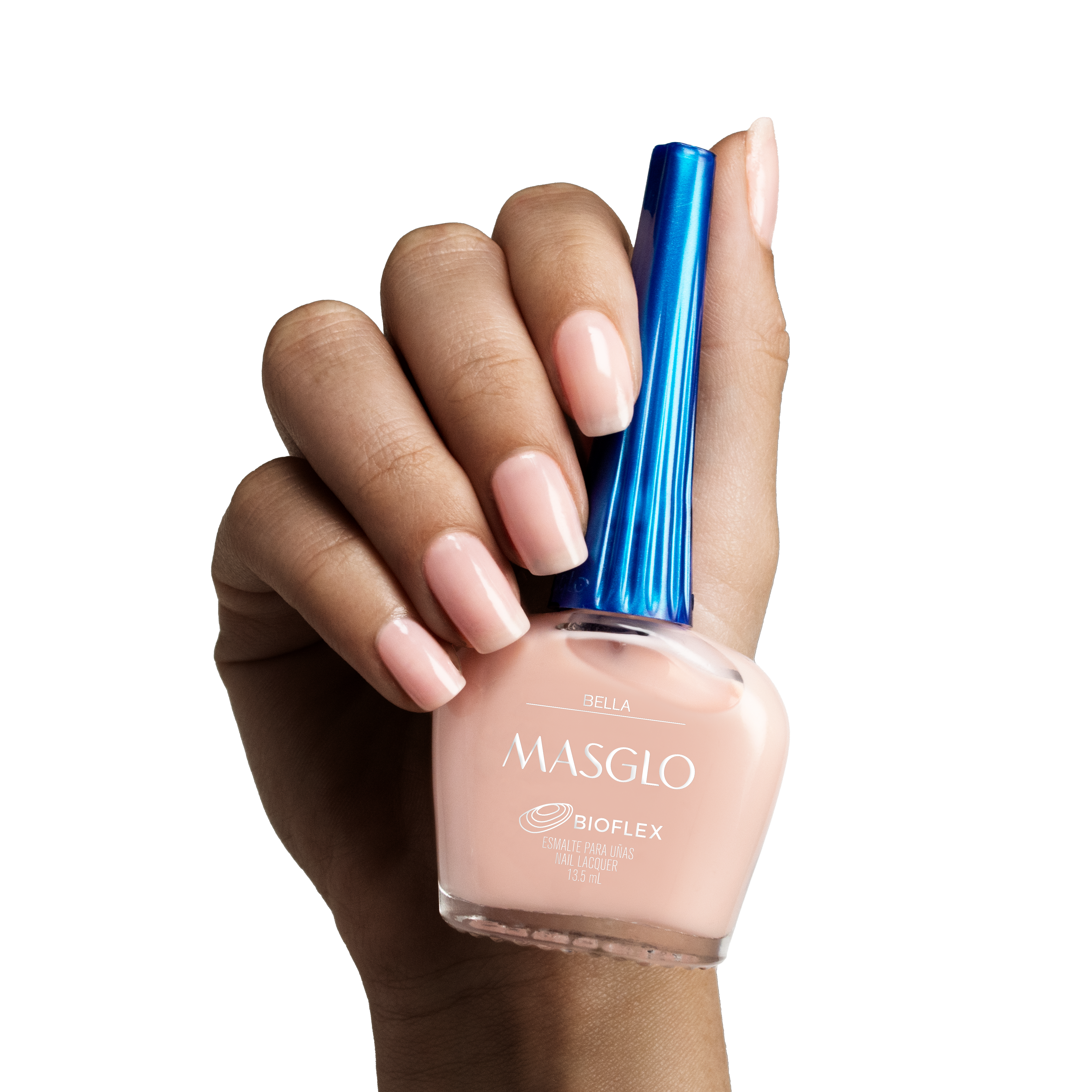 BELLA - ESMALTE TRADICIONAL TRASLUCIDO MASGLO 13,5 ML - GAMA ROSADO