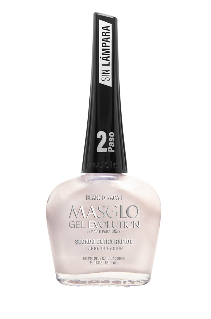 BLANCO NACAR - ESMALTE GEL EVOLUTION EFECTO GEL MASGLO 13,5 ML