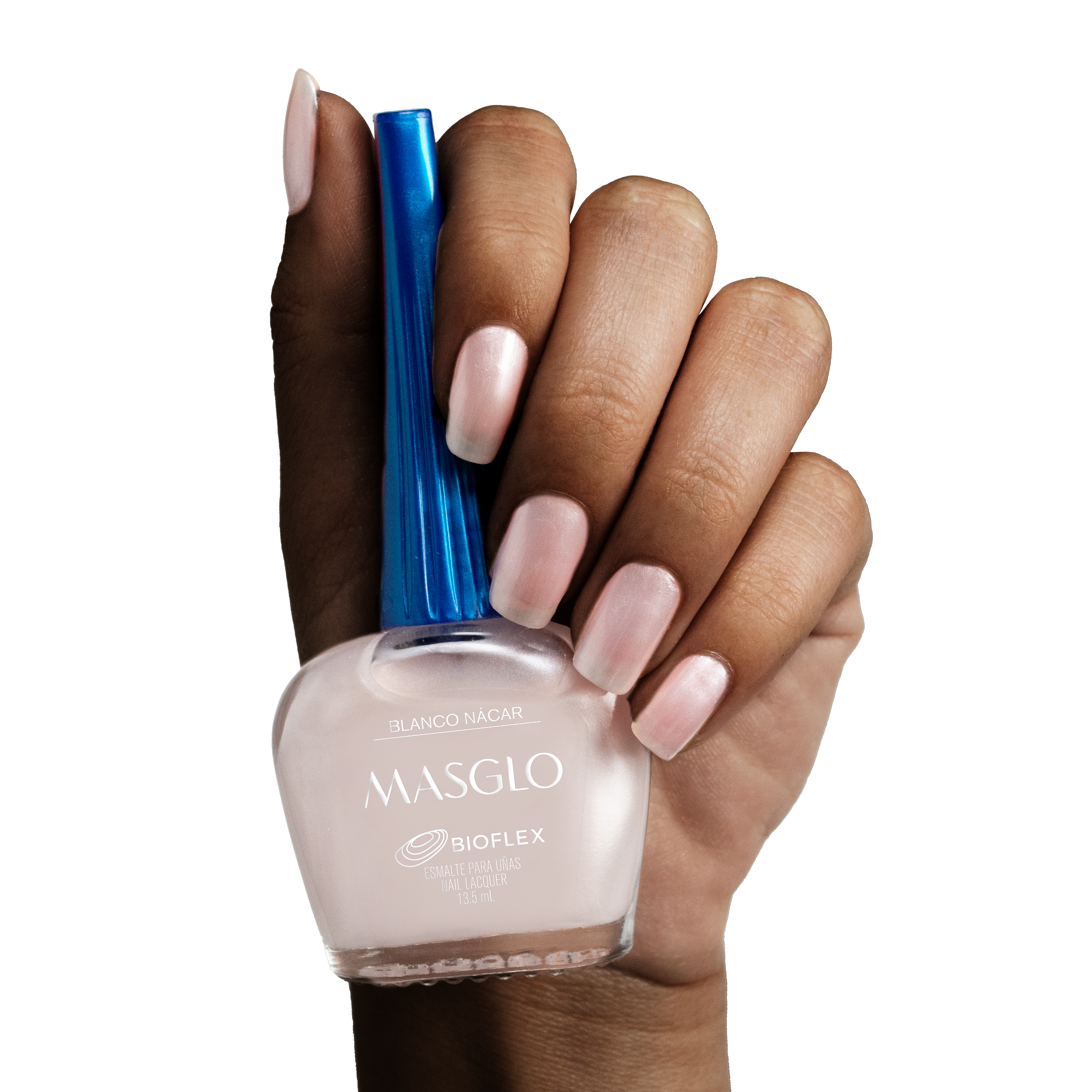BLANCO NACAR - ESMALTE TRADICIONAL PERLADO MASGLO 13,5 ML - GAMA BLANCO