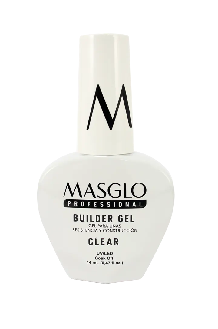 BUILDER GEL CLEAR MASGLO PROFESSIONAL 14 ML