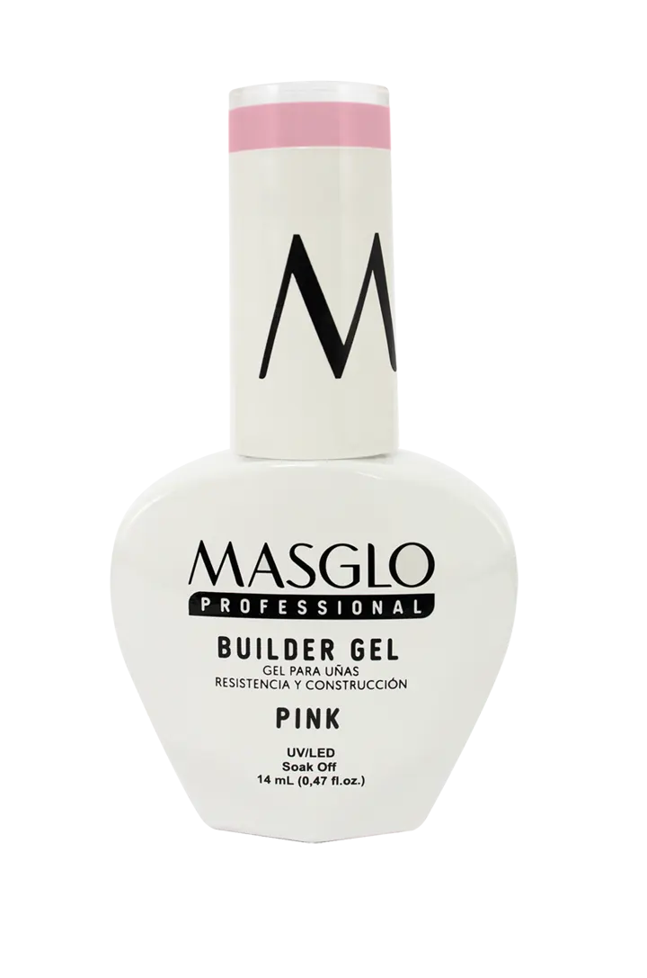 BUILDER GEL PINK MASGLO PROFESSIONAL 14 ML