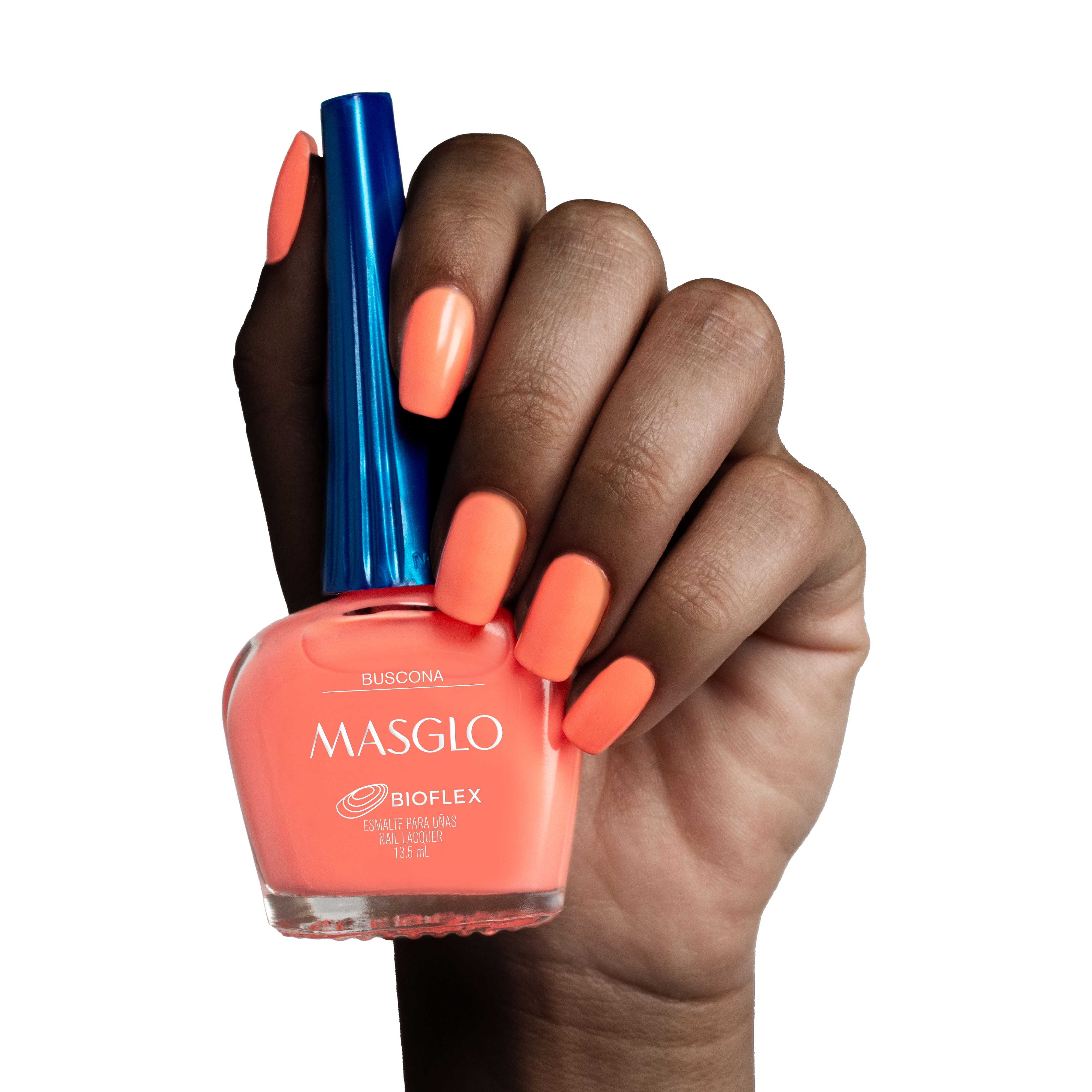 BUSCONA - ESMALTE TRADICIONAL CREMOSO MASGLO 13,5 ML - GAMA NARANJA