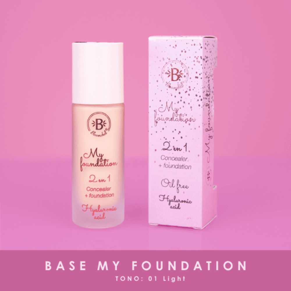 Bloomshell My foundation 2 en 1 (Base Liquida)