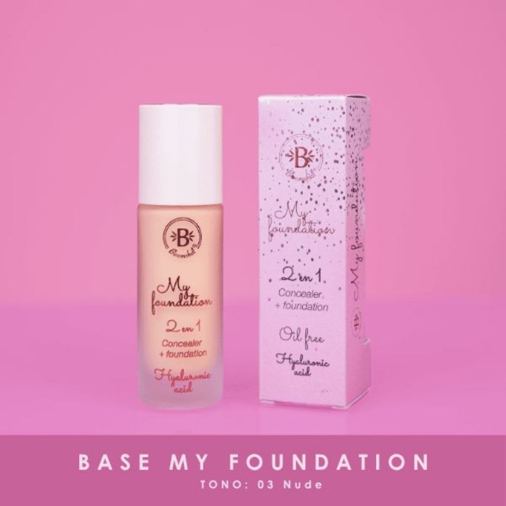 Bloomshell My foundation 2 en 1 (Base Liquida)