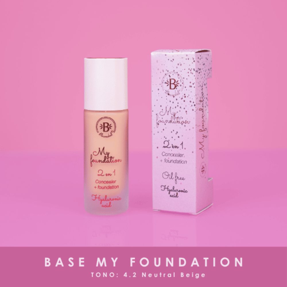 Bloomshell My foundation 2 en 1 (Base Liquida)
