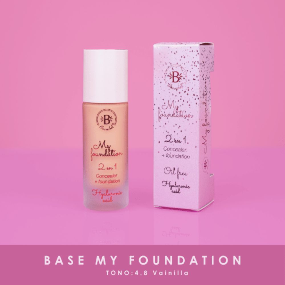 Bloomshell My foundation 2 en 1 (Base Liquida)