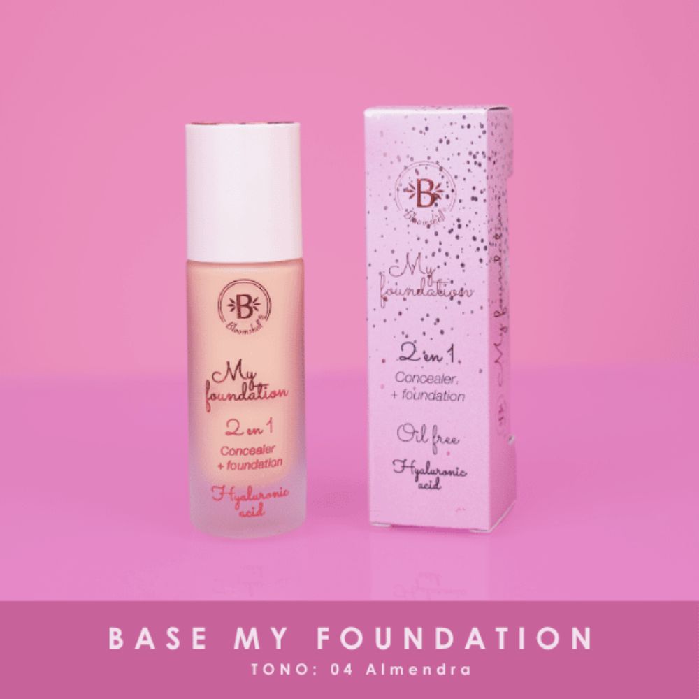 Bloomshell My foundation 2 en 1 (Base Liquida)