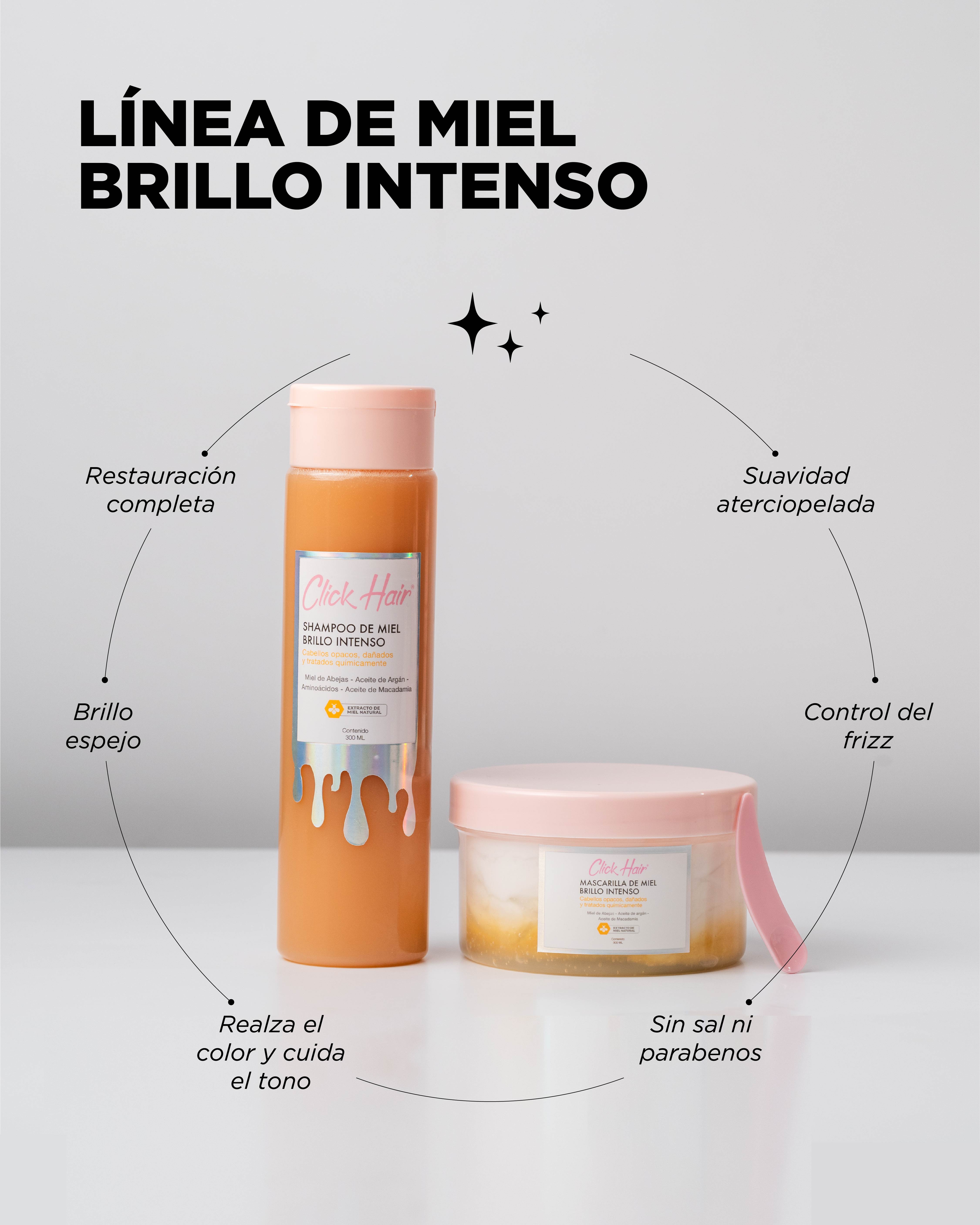 CLICK HAIR SHAMPOO DE MIEL Y MASCARILLA DE MIEL (2 PACK)