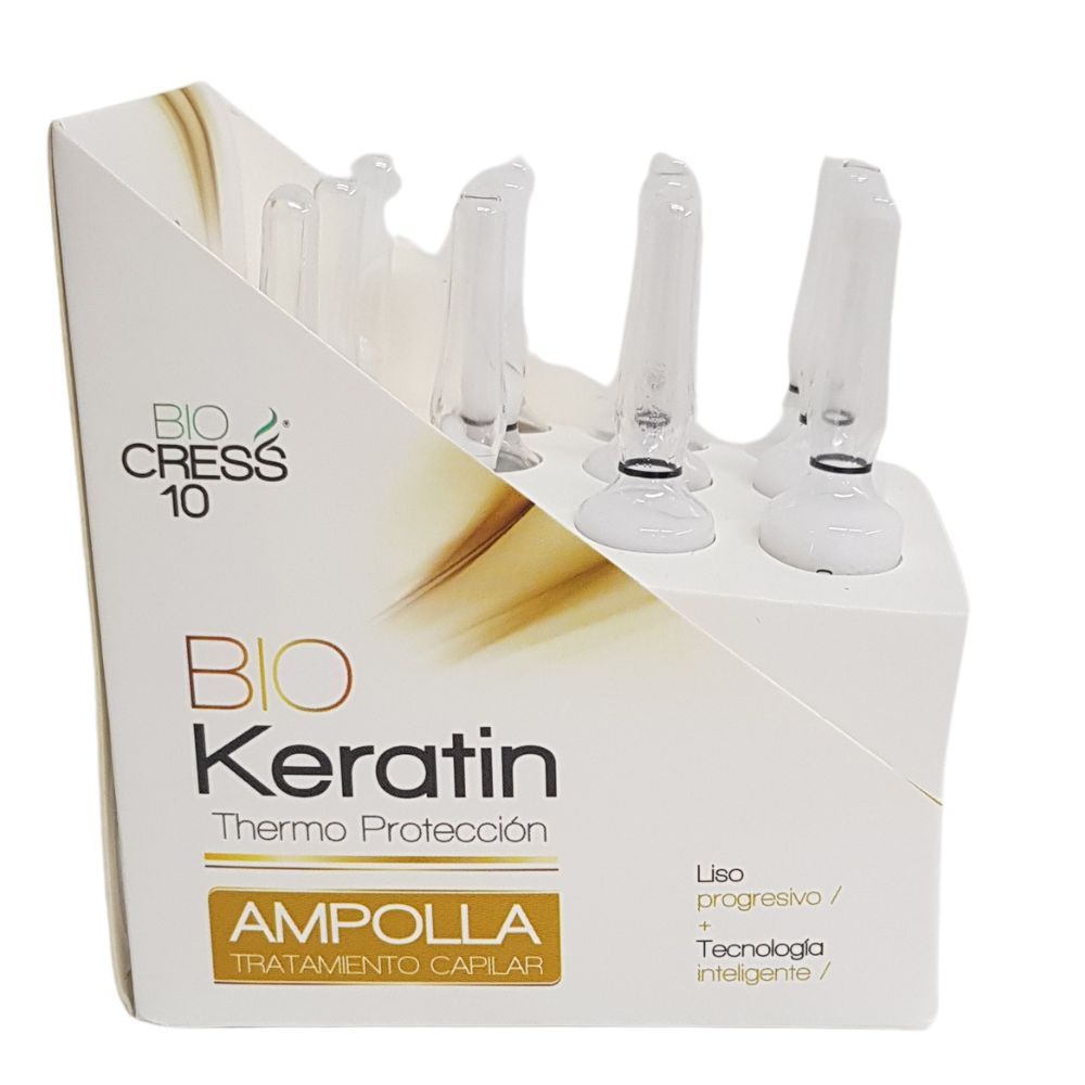 Biocress 10 Biokeratin Ampoules (12 Pack). 