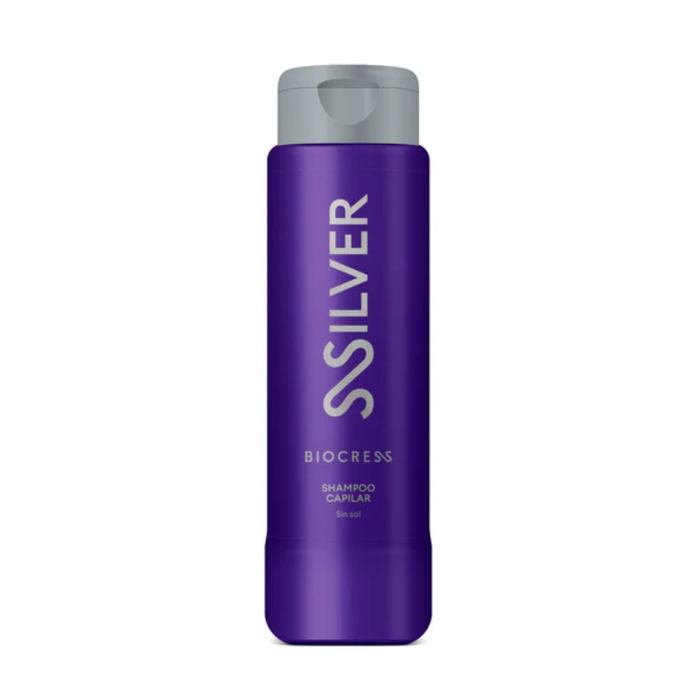 Biocress 10 Shampoo Silver Efecto Lunar 500mL