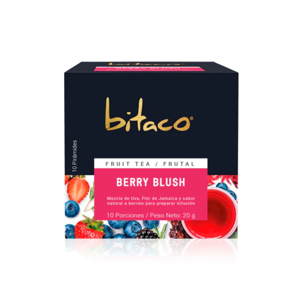 Bitaco Tea Frutal Berry Blush Caja x10