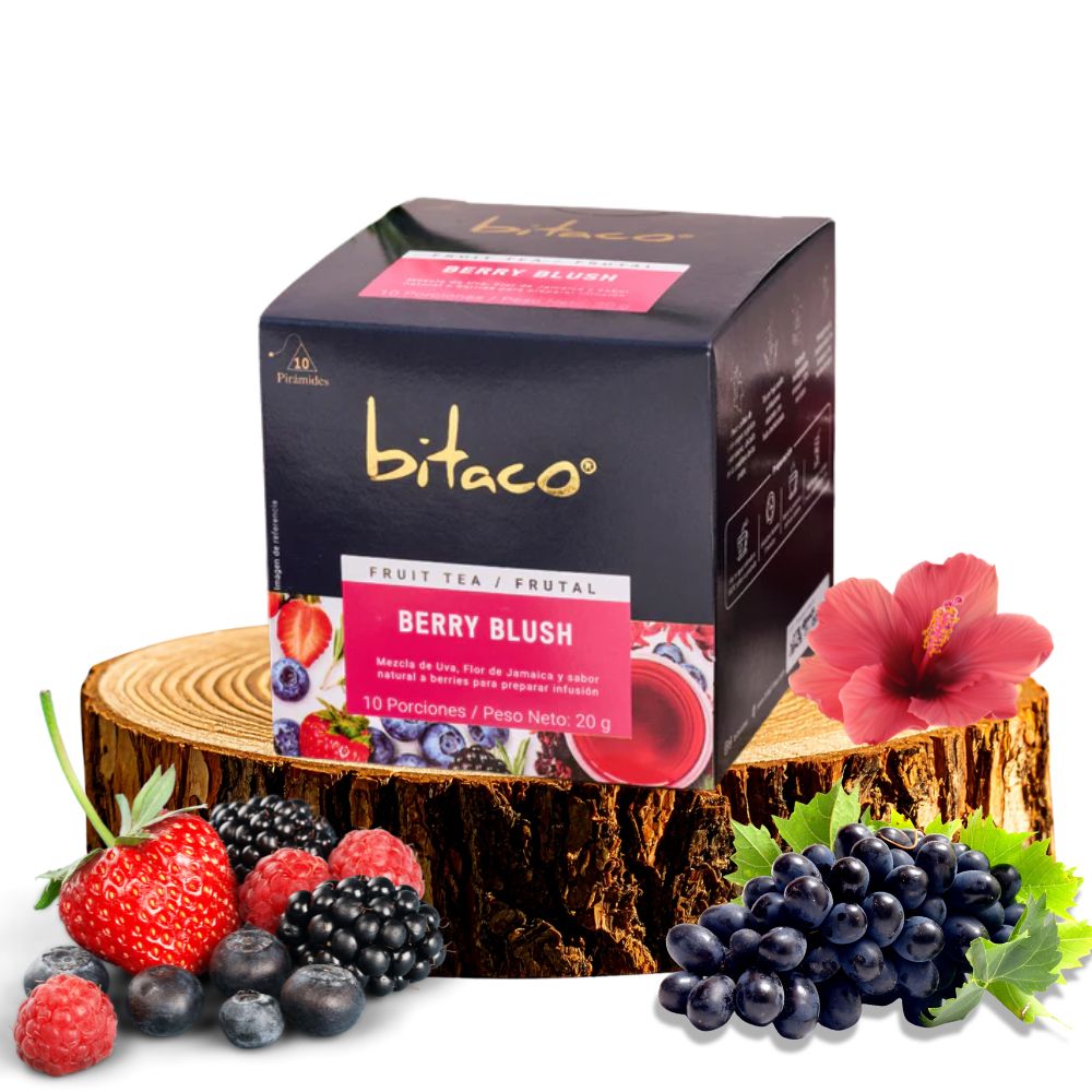 Bitaco Tea Frutal Berry Blush Caja x10