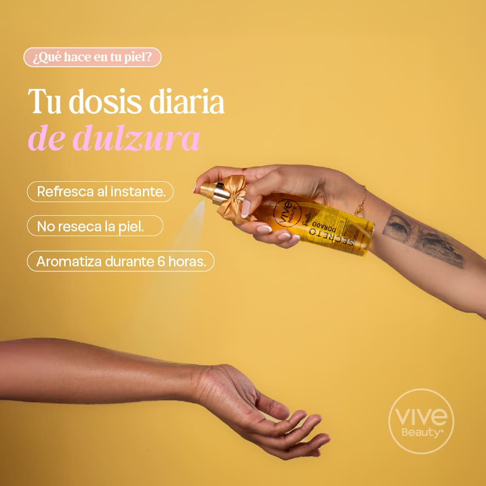Vive Beauty Body Splash Secreto Dorado Faith 250 ml
