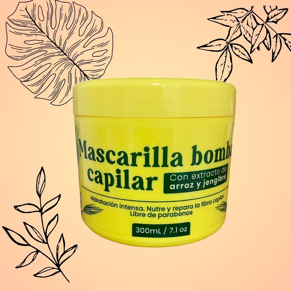 Hair Bomb Magic Hair - Natural Magic Hair Bomb Mask