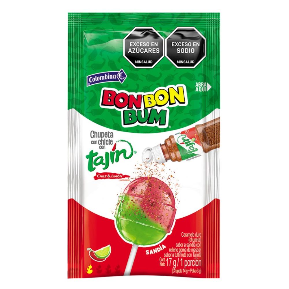 BON BON BUM Chupeta con TAJIN (17g c/u)