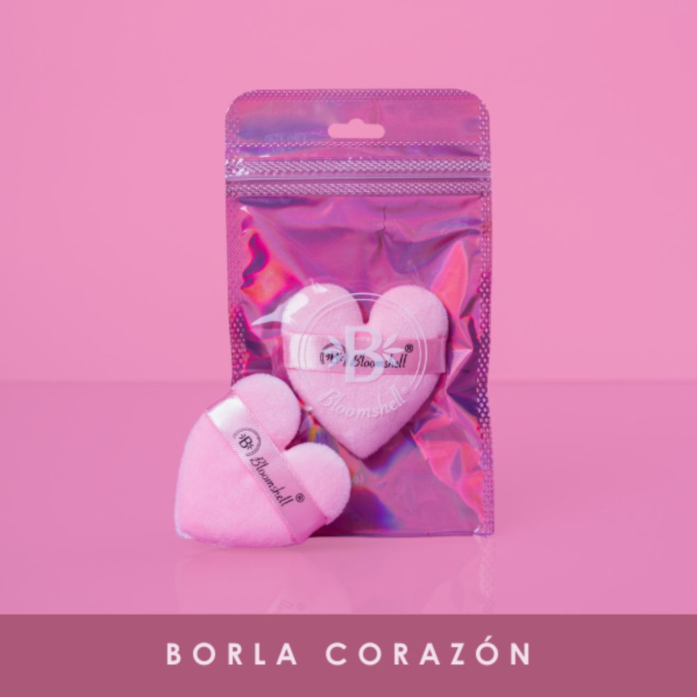 Bloomshell Borla terciopelo(corazÓn)