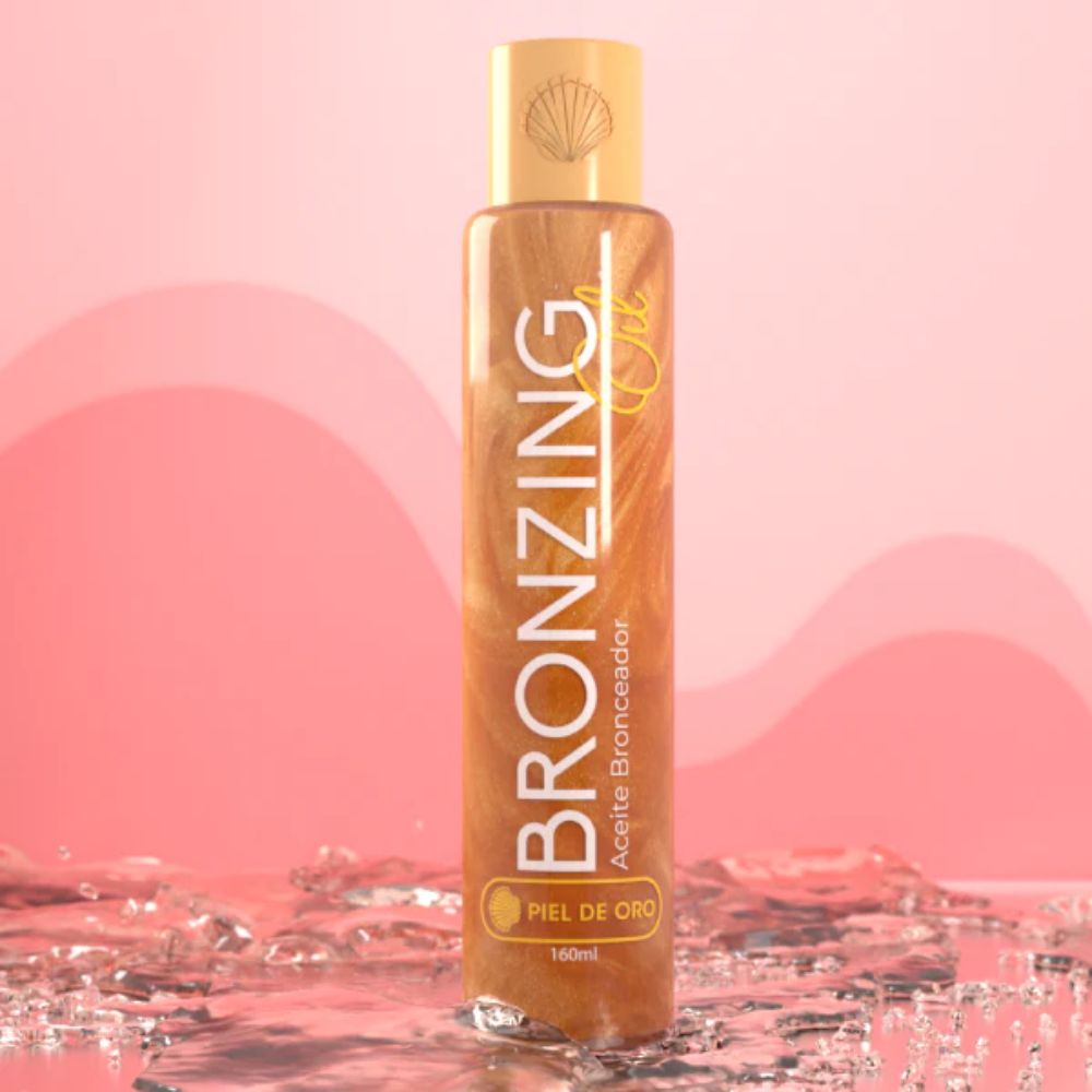 Piel de Oro Bronceador y mantequilla Corporal Durazno (2 Pack)