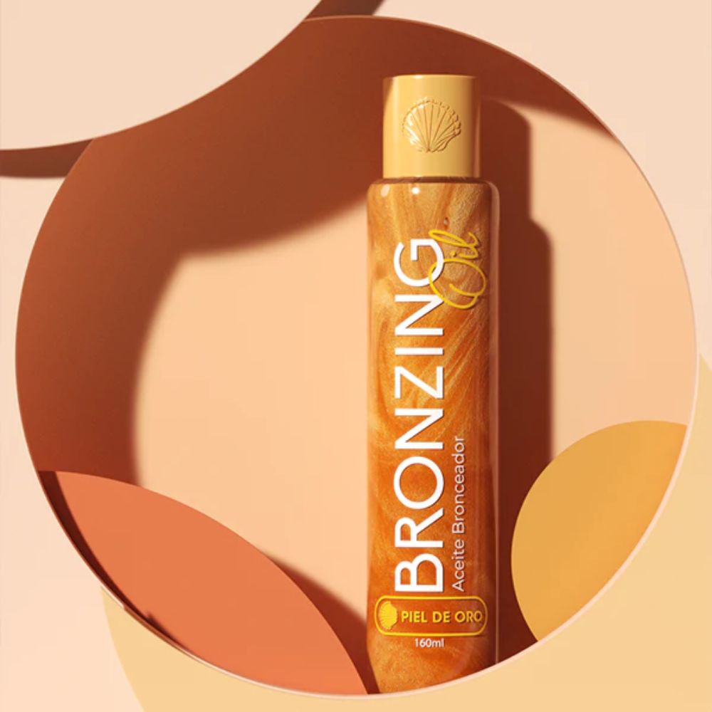 Piel de Oro Bronceador y mantequilla Corporal Durazno (2 Pack)