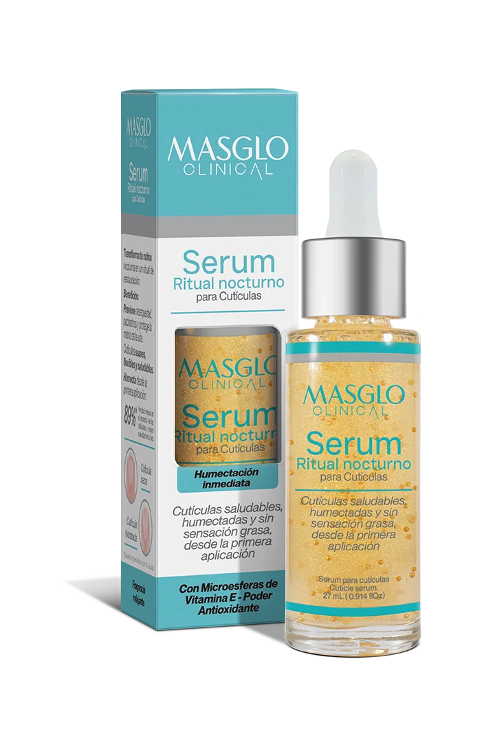 MASGLO SERUM CLINICAL - RITUAL NOCTURNO PARA CUTICULAS 27 ML