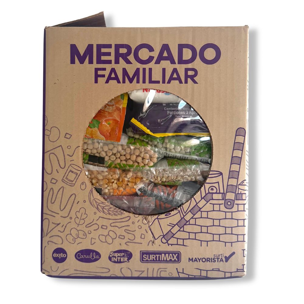 CAJA LA ESPERANZA - 22 productos- Destinada para la ayuda solidaria!!!