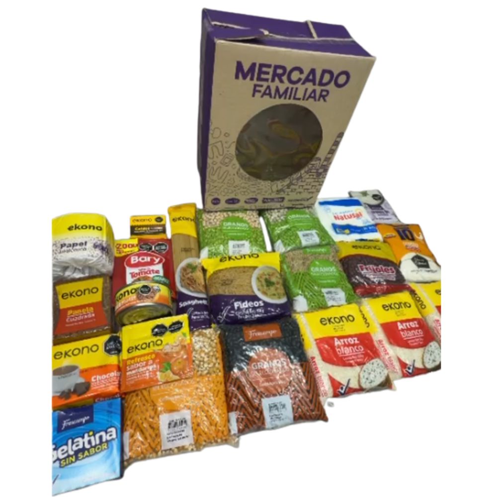 CAJA LA ESPERANZA - 22 productos- Destinada para la ayuda solidaria!!!