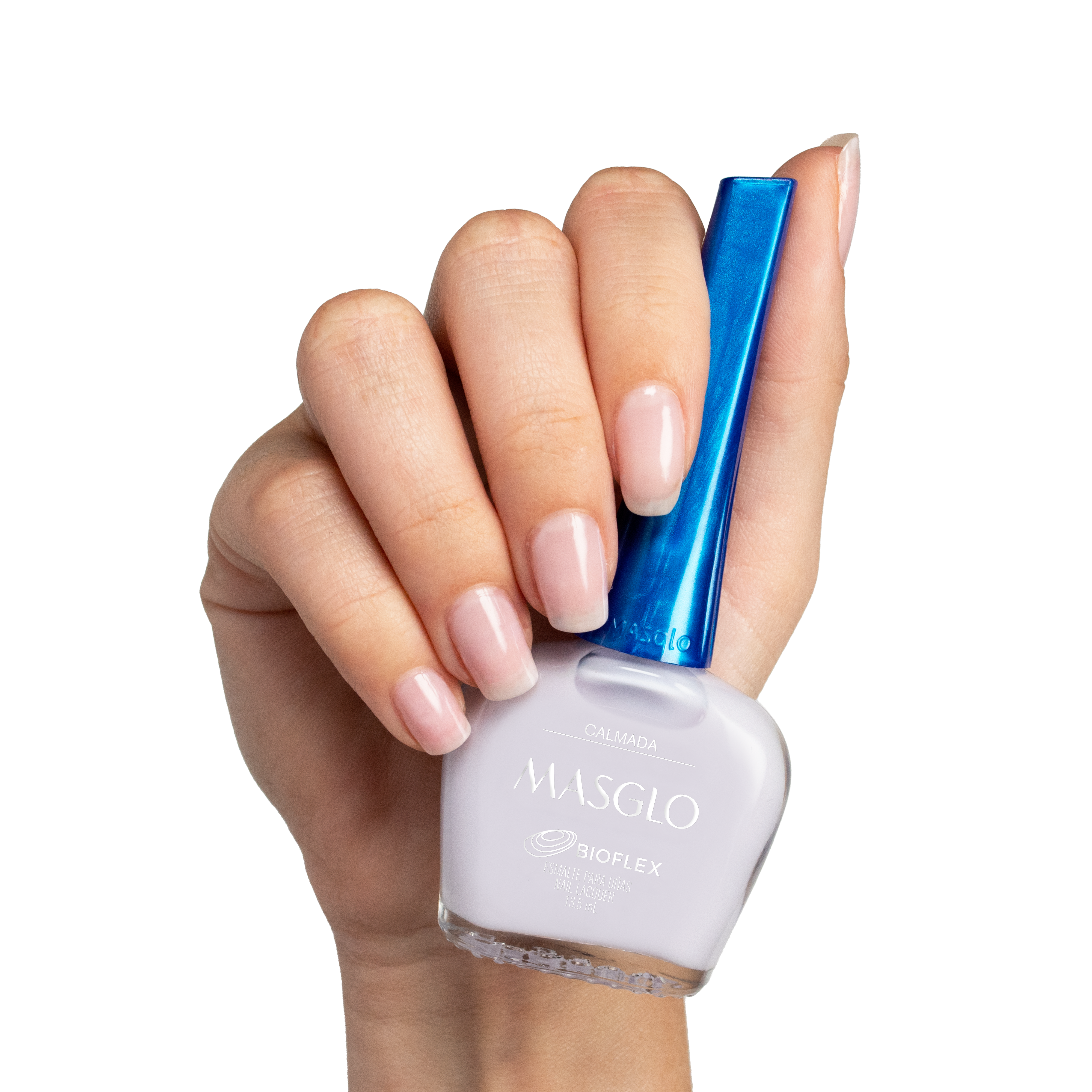 CALMADA - ESMALTE TRADICIONAL TRASLUCIDO MASGLO 13,5 ML - GAMA LILA
