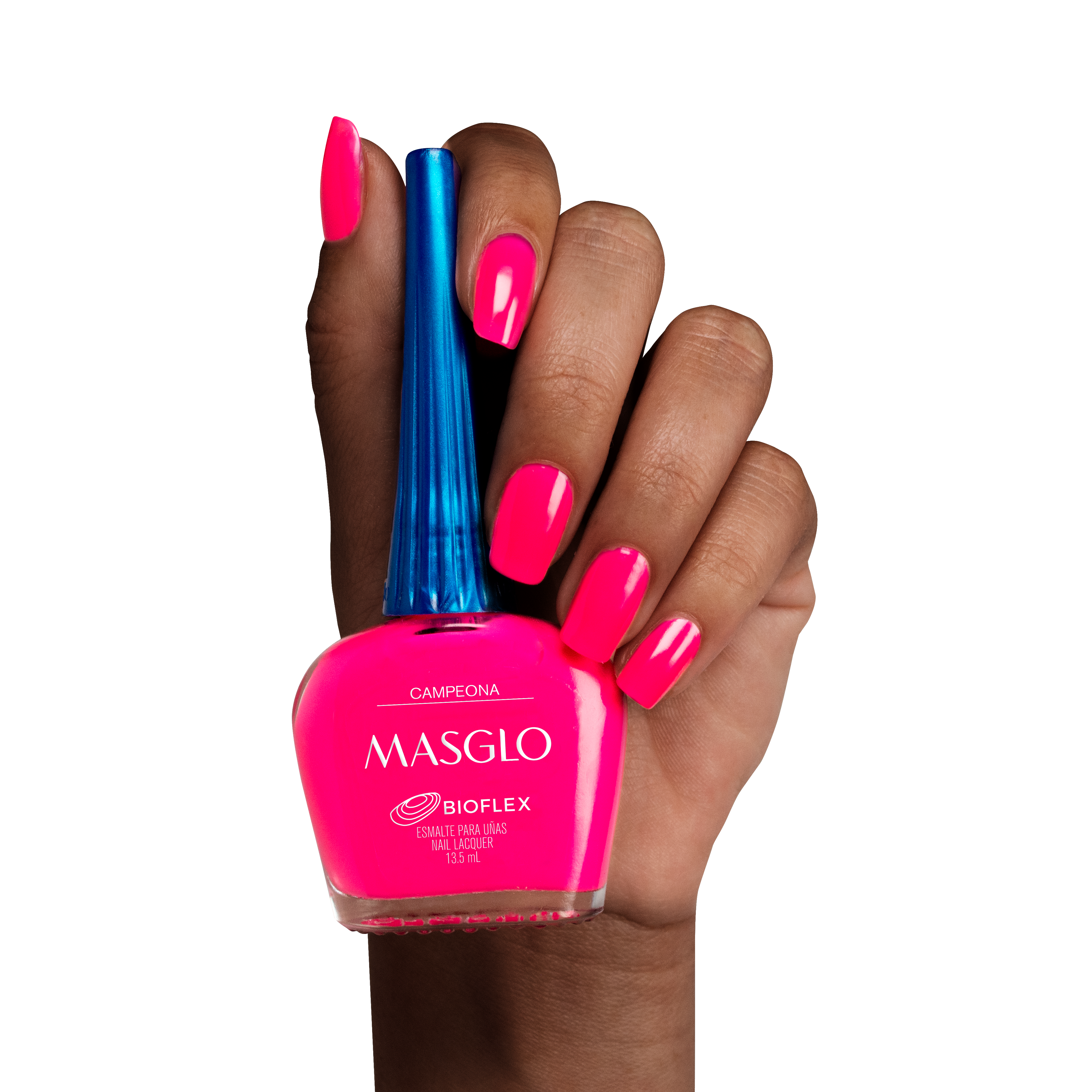 CAMPEONA - ESMALTE TRADICIONAL CREMOSO MASGLO 13,5 ML - GAMA FUCSIA