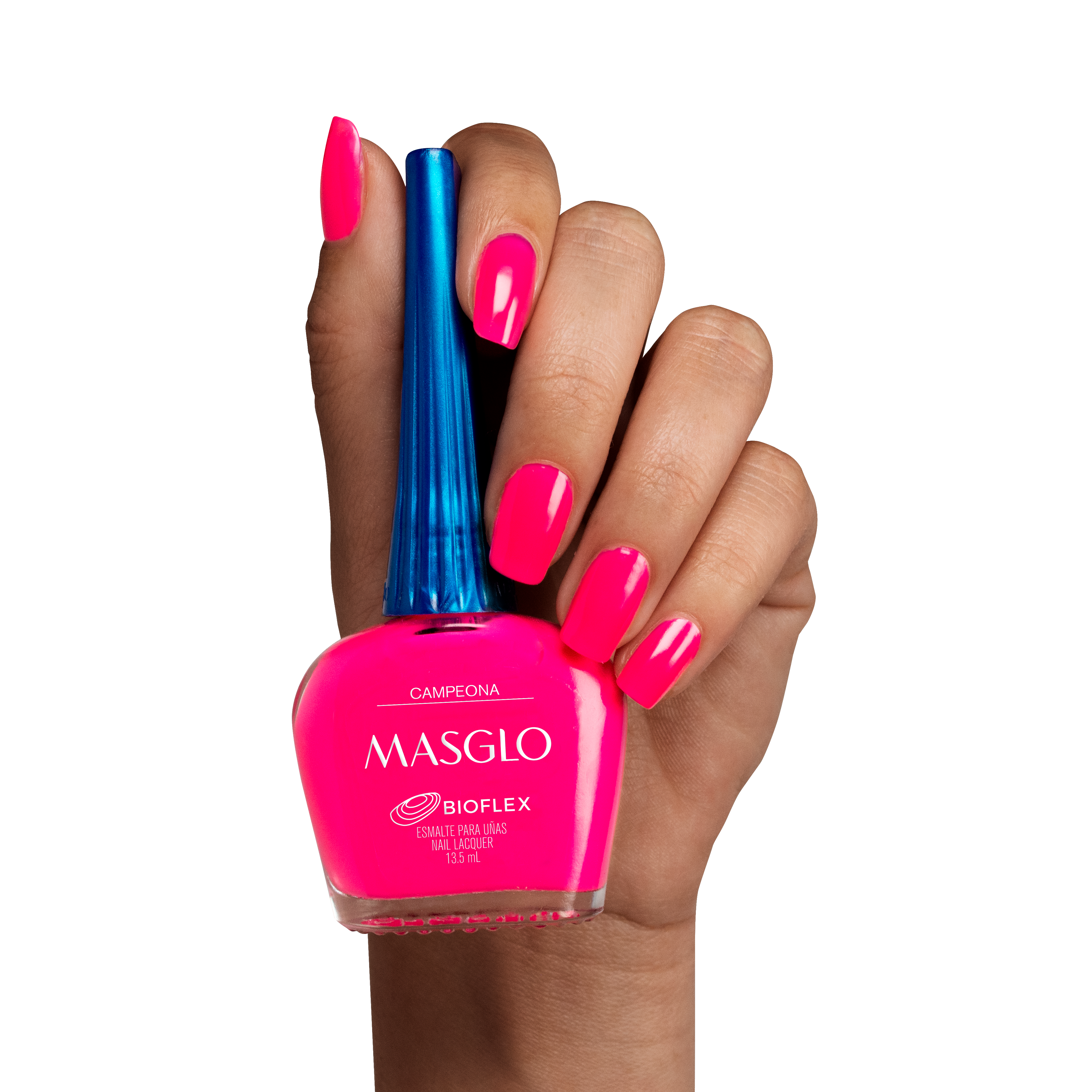 CHAMPION - MASGLO TRADITIONAL CREAMY NAIL POLISH 13.5 ML - FUCHSIA RANGE