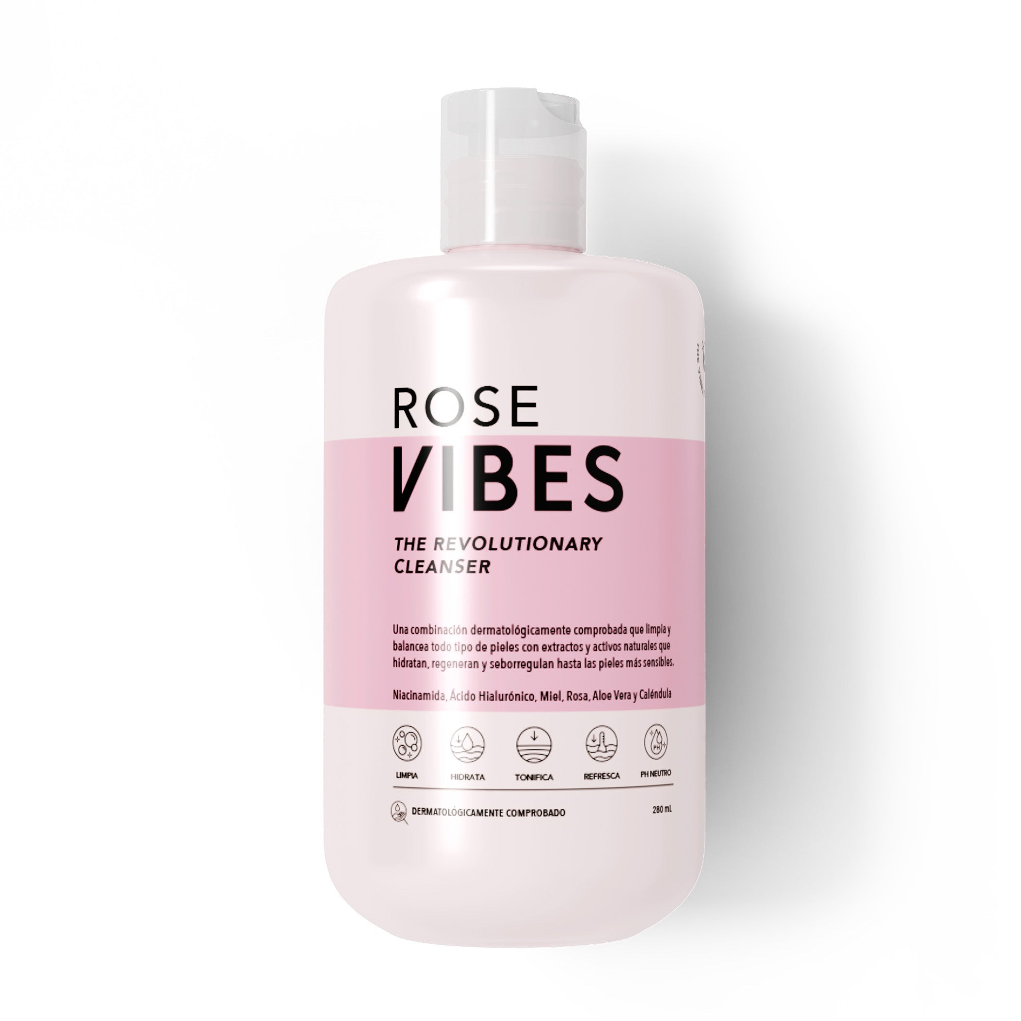 VIBES LIMPIADOR FACIAL CON ACIDO HIALURONICO 280 ML