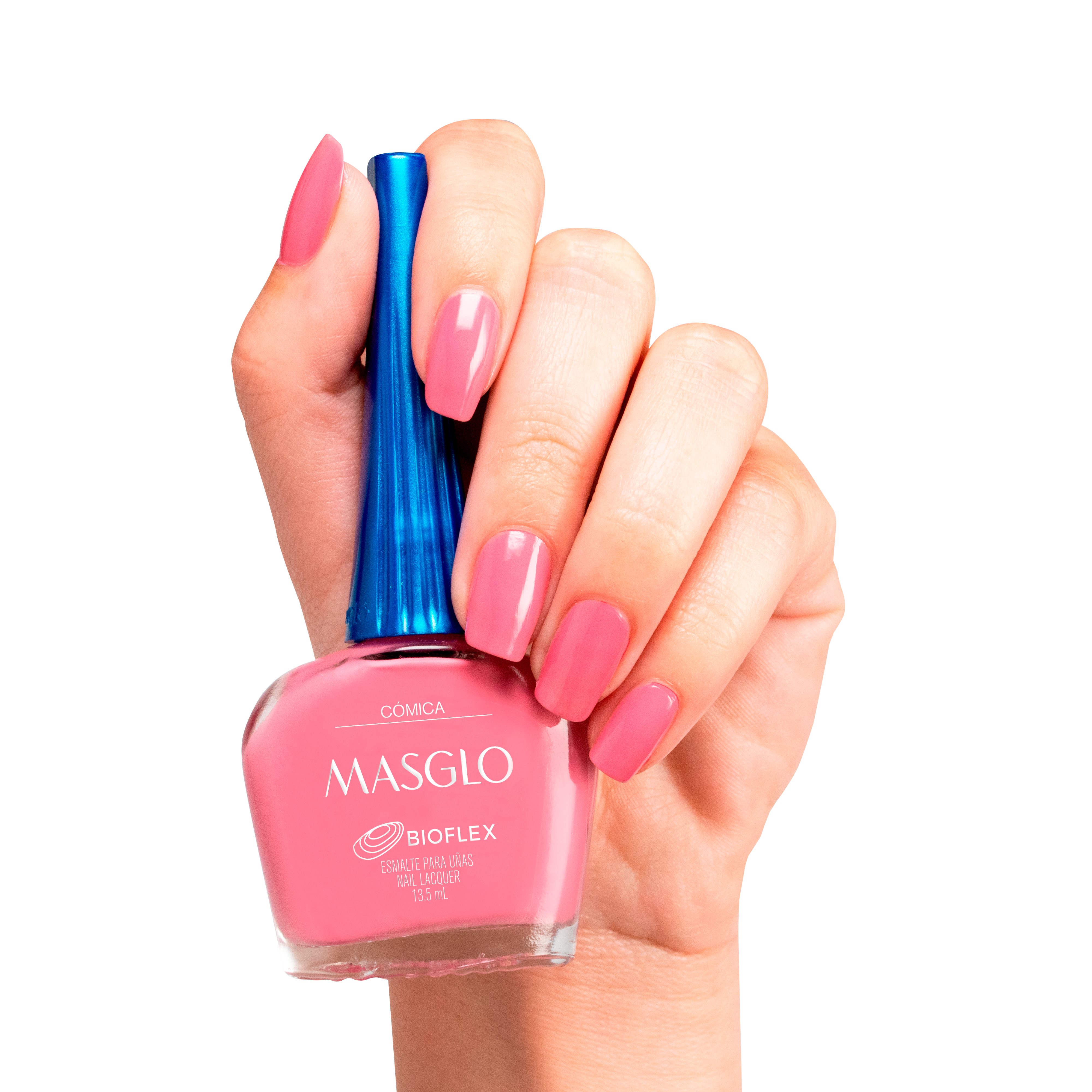 COMICA - ESMALTE TRADICIONAL CREMOSO MASGLO 13,5 ML - GAMA ROSADO