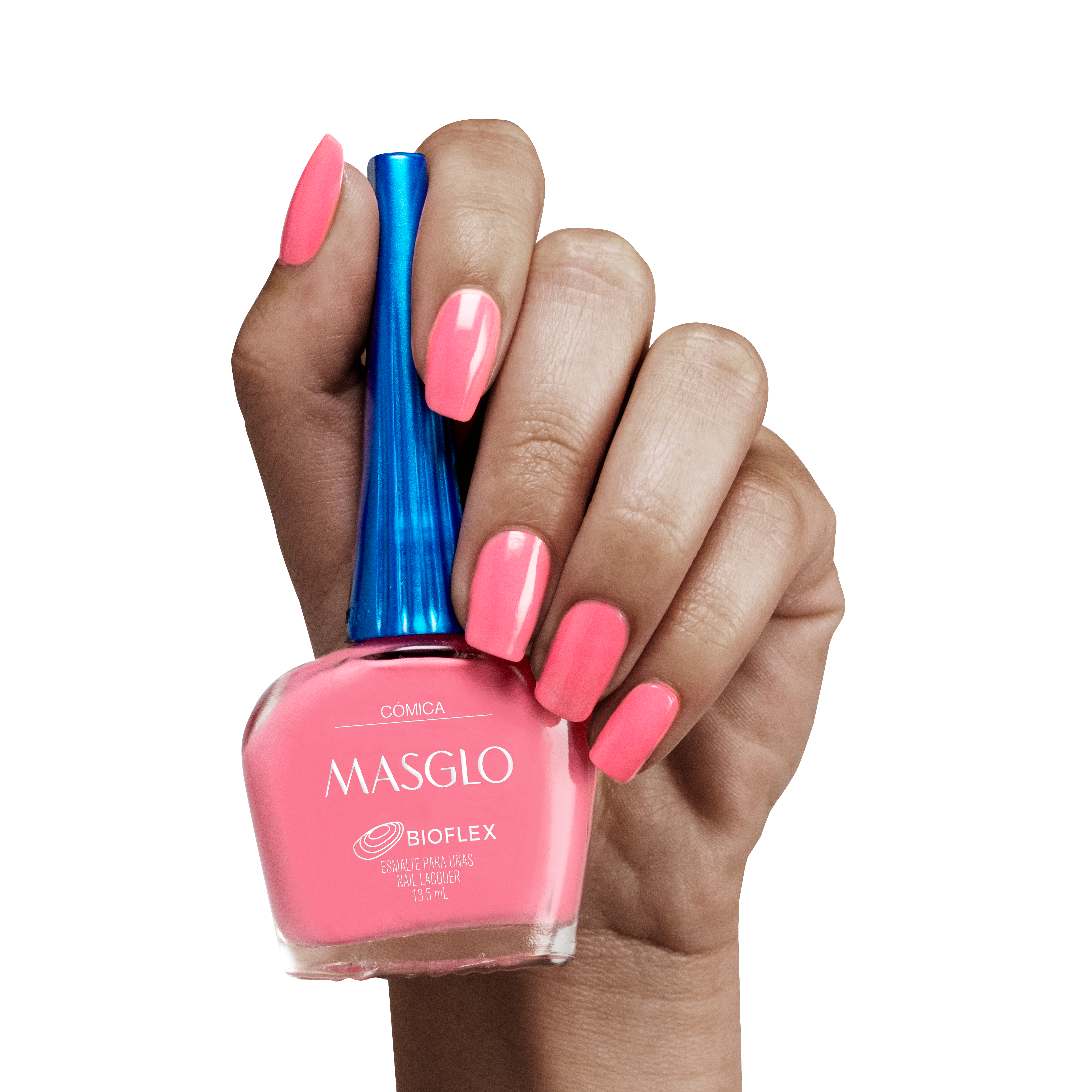 COMICA - ESMALTE TRADICIONAL CREMOSO MASGLO 13,5 ML - GAMA ROSADO