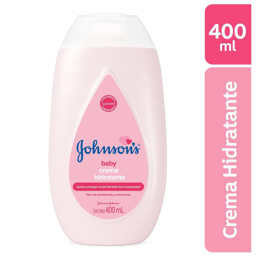 JOHNSONS Crema Corporal Bebé Original (400  ml)