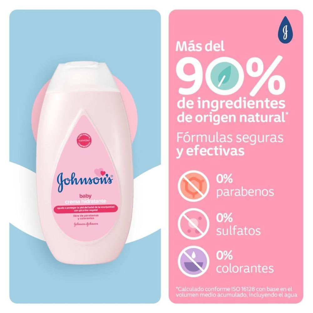 JOHNSONS Crema Corporal Bebé Original (400  ml)