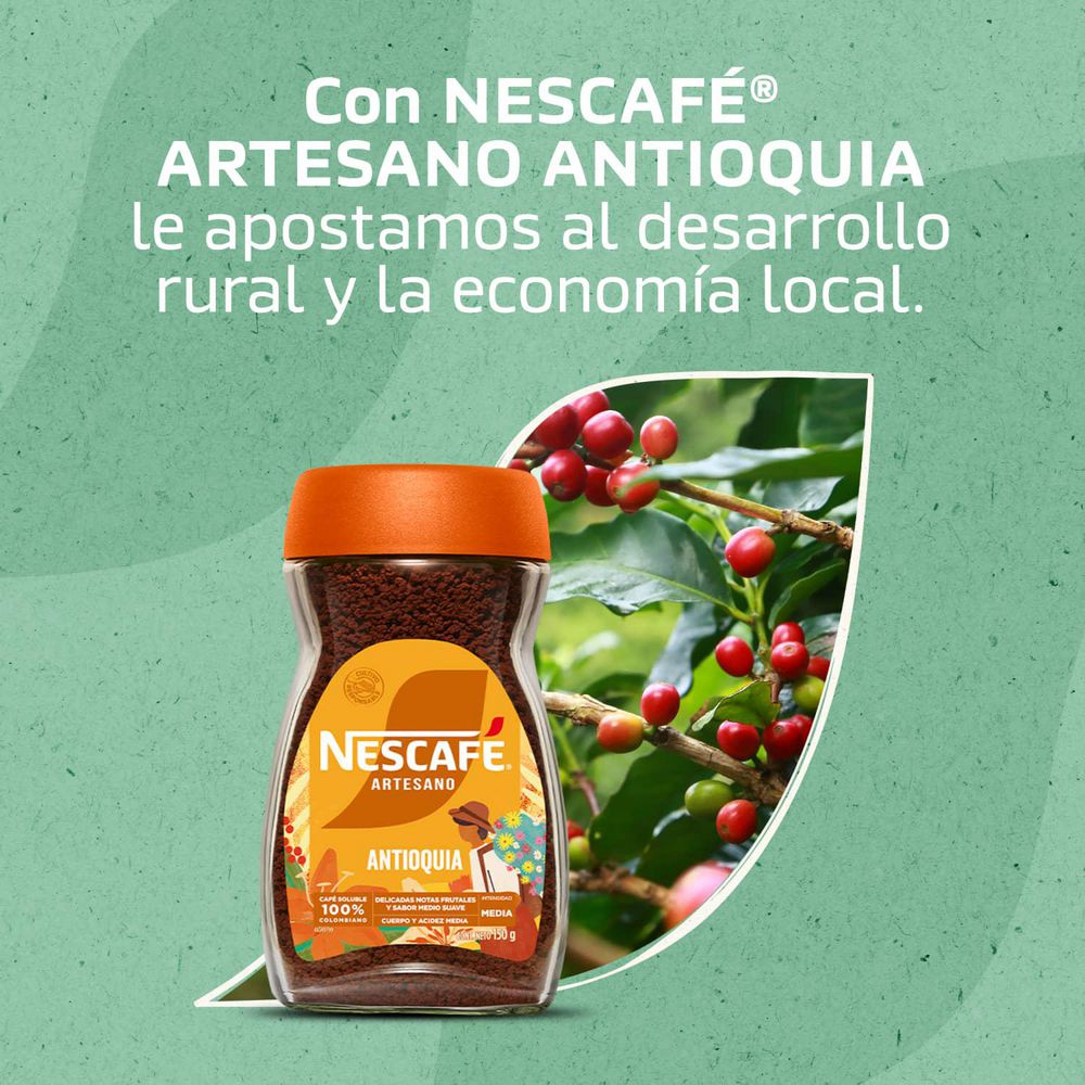 NESCAFE CAFE ARTESANO ANTIOQUIA (85  gr)