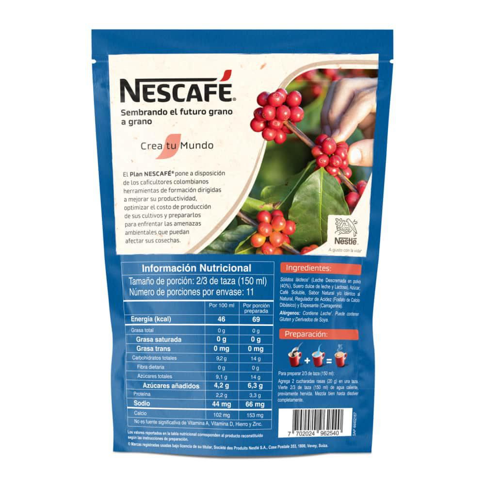 Nescafe Cafe con leche Soluble x 220gr