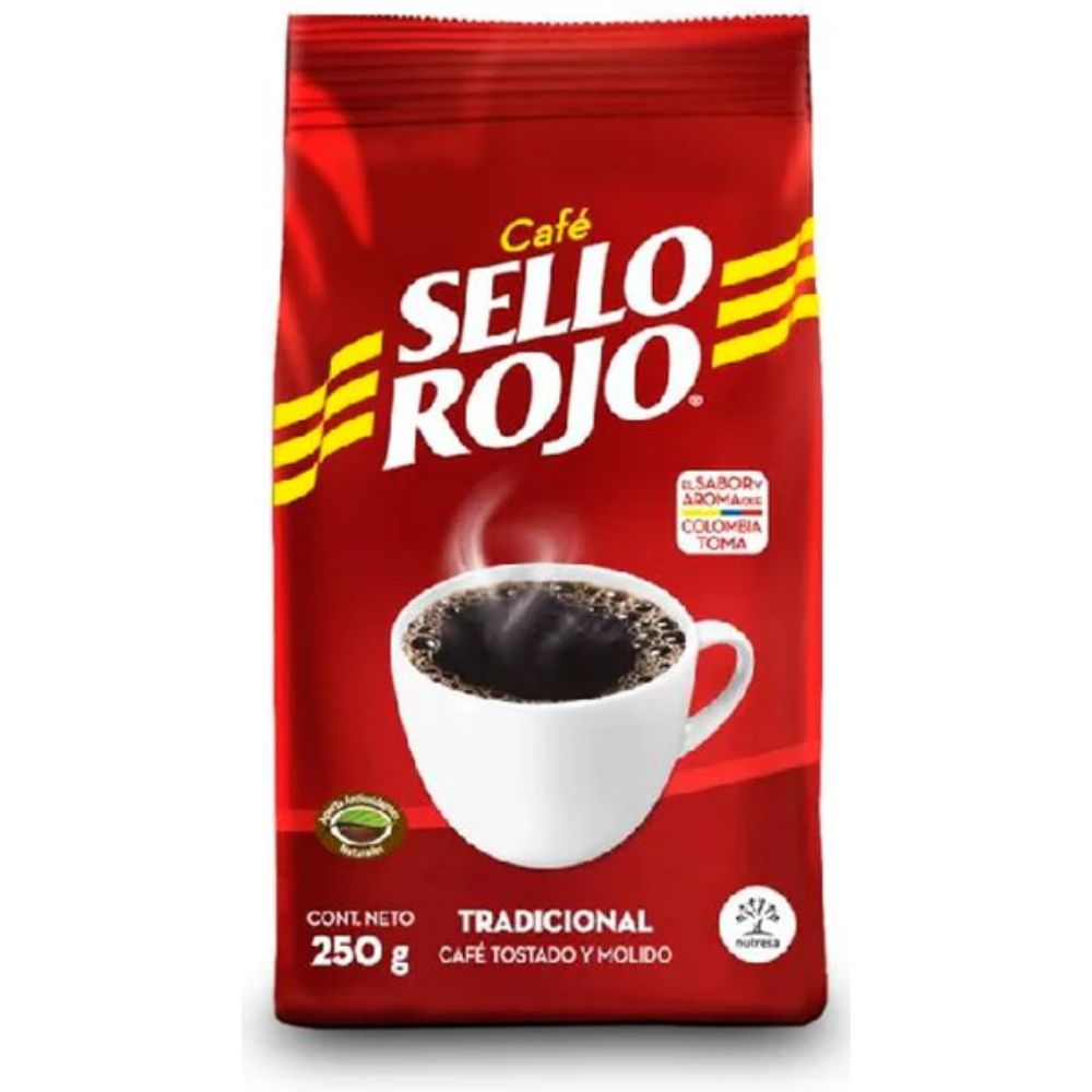 Cafe Sello Rojo Fuerte x250gr