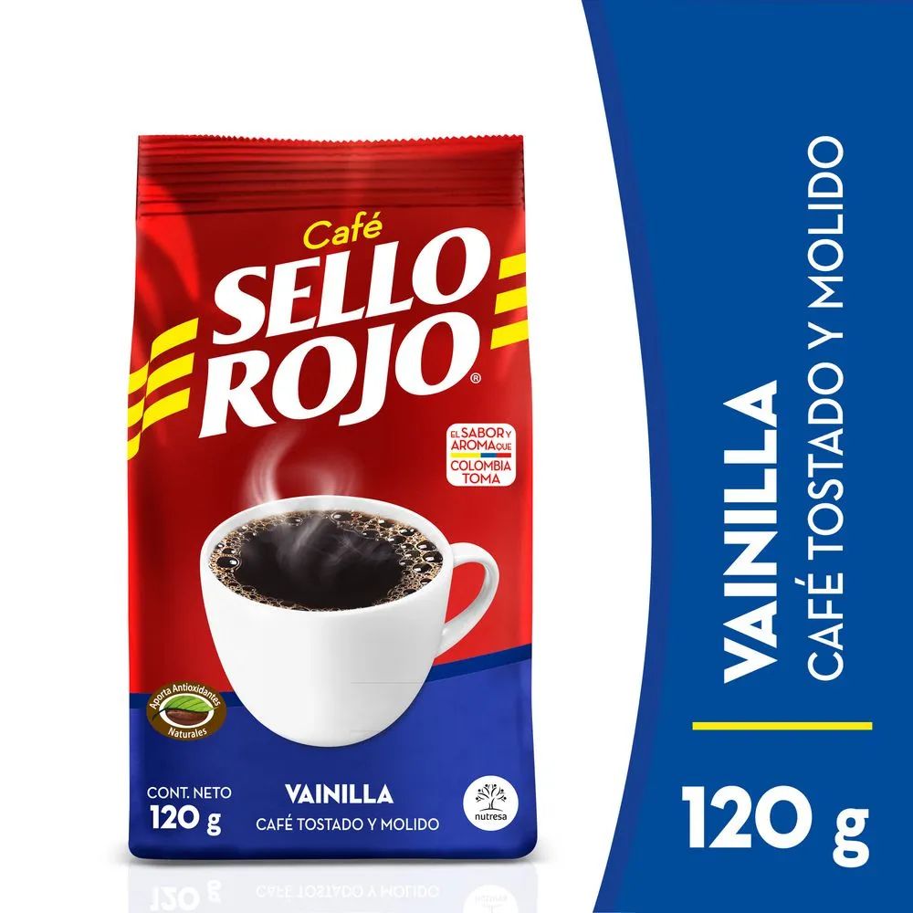 Cafe Sello Rojo Vainilla x120gr