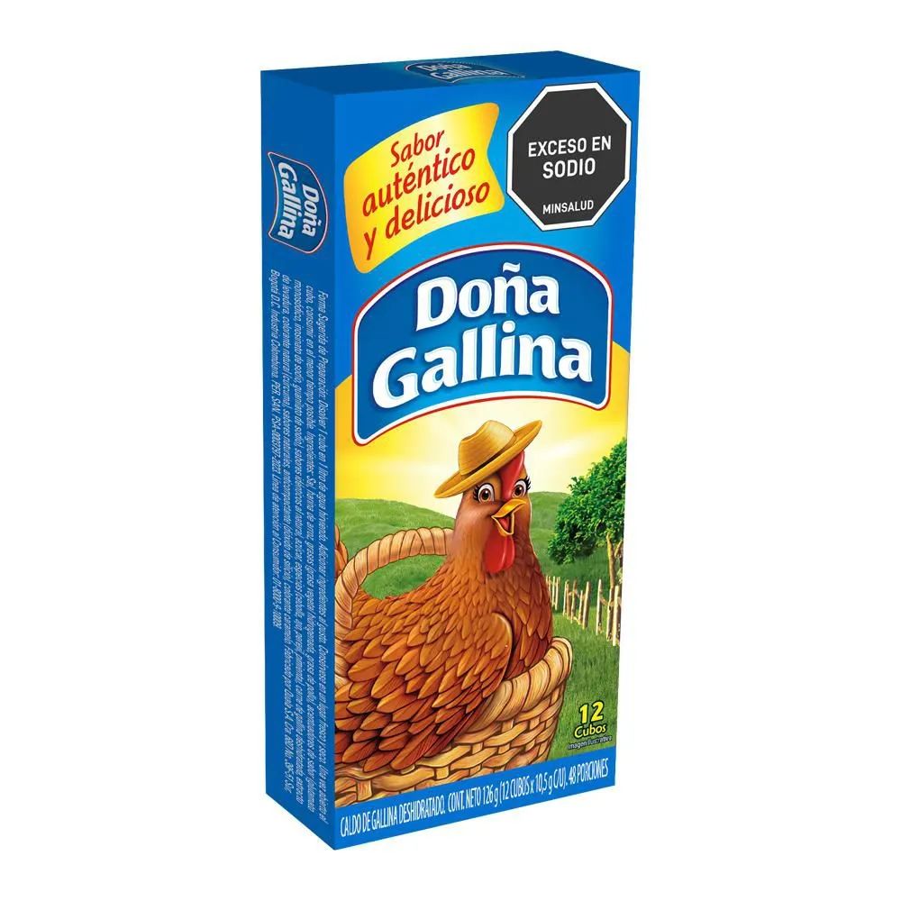 CALDO DONA GALLINA 12unidades