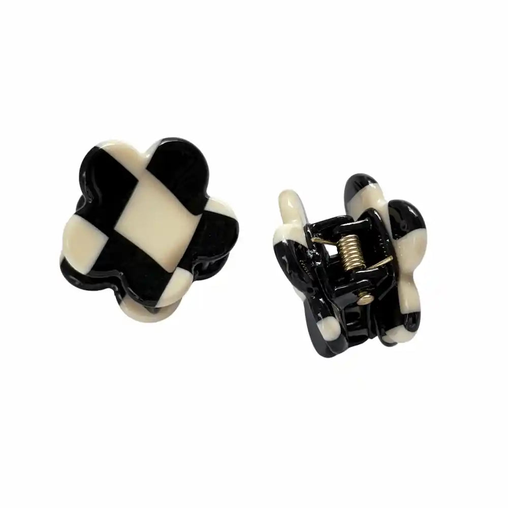 Renesme Hair Clips Candela minis (ajedrez)
